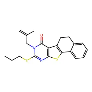 C21H22N2OS2 structure