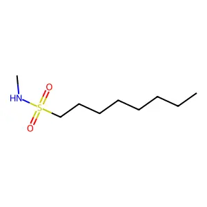 N-甲基辛烷-1-磺酰胺 structure