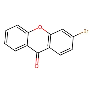 3-Bromo-9H-xanthen-9-one structure