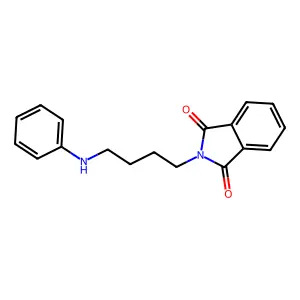 2-(4-(Phenylamino)butyl)isoindoline-1,3-dione structure