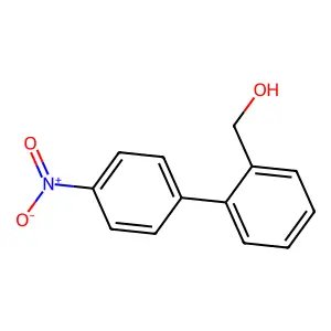 (4'-Nitro[1,1'-biphenyl]-2-yl)methanol structure