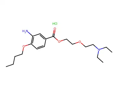 Betoxycaine Hydrochloride structure