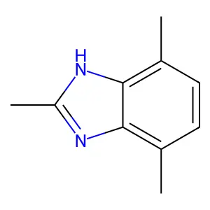 2,4,7-Trimethyl-1H-benzo[d]imidazole structure