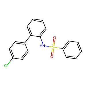 N-(4'-Chloro-[1,1'-biphenyl]-2-yl)benzenesulfonamide structure