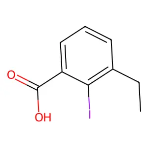 3-乙基-2-碘苯甲酸 structure
