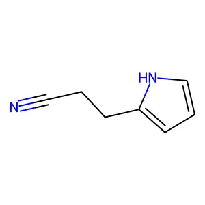 3-(1H-吡咯-2-基)丙腈 structure