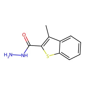 3-甲基苯并[b]噻吩-2-甲酰肼 structure