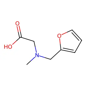 (Furan-2-ylmethyl-methyl-amino)-acetic acid structure