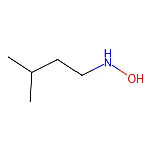 N-(3-methylbutyl)hydroxylamine structure