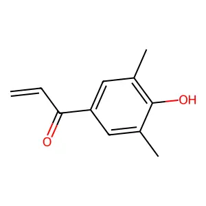 1-(4-Hydroxy-3,5-dimethylphenyl)prop-2-en-1-one structure