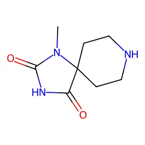 1-Methyl-1,3,8-triazaspiro[4.5]decane-2,4-dione structure