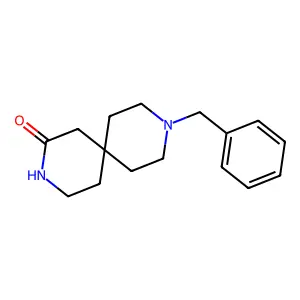 9-Benzyl-3,9-diazaspiro[5.5]undecan-2-one structure