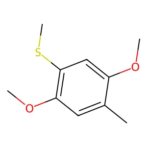 (2,5-Dimethoxy-4-methylphenyl)(methyl)sulfane structure