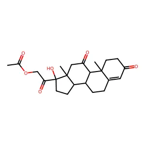 醋酸可的松 structure