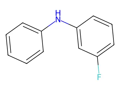 3-fluoro-N-phenylaniline structure
