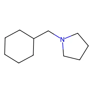 N-(Cyclohexylmethyl)Pyrrolidine structure