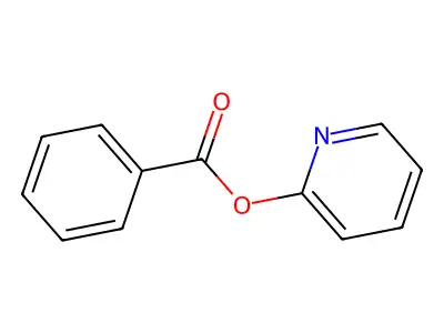 Pyridin-2-yl benzoate structure