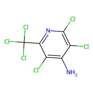 4-Amino-3,5,6-trichloro-2-(trichloromethyl)pyridine structure