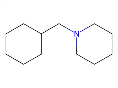 环己甲哌啶 structure