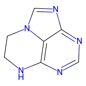 8,9-Dihydro-7H-imidazo[4,5,1-de]pteridine structure