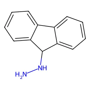 9H-fluoren-9-ylhydrazine structure