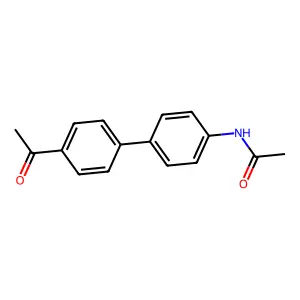 N-(4'-乙酰基联苯-4-基)乙酰胺 structure