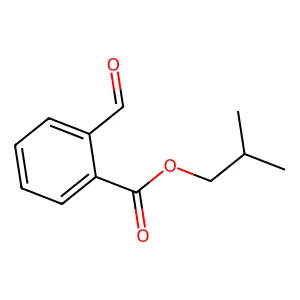 2-Methylpropyl 2-formylbenzoate structure