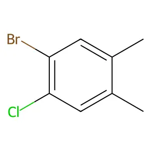 1-Bromo-2-chloro-4,5-dimethylbenzene structure