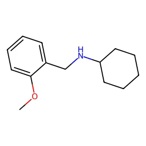 N-[(2-methoxyphenyl)methyl]cyclohexanamine structure