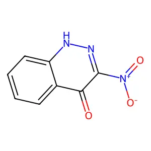 3-Nitrocinnolin-4-ol structure