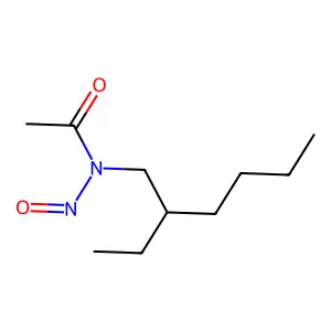 N-(2-ethylhexyl)-N-nitrosoacetamide structure