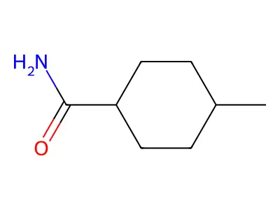 反式-4-甲基环己烷甲酰胺 structure