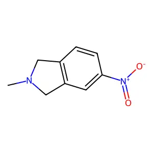 2-Methyl-5-nitroisoindoline structure