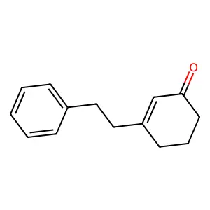 3-phenethylcyclohex-2-en-1-one structure