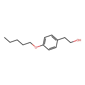 2-(4-Pentoxyphenyl)ethanol structure