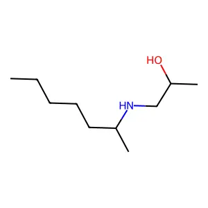 1-(Heptan-2-ylamino)propan-2-ol structure