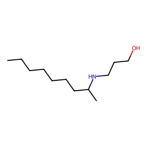 3-(Nonan-2-ylamino)propan-1-ol structure