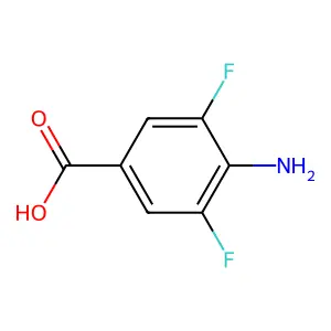 4-Amino-3,5-difluorobenzoic acid structure