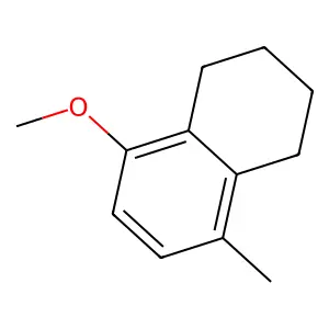 5-Methoxy-8-methyl-1,2,3,4-tetrahydronaphthalene structure