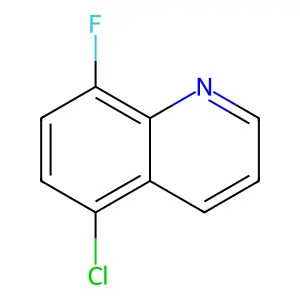 5-Chloro-8-fluoroquinoline structure