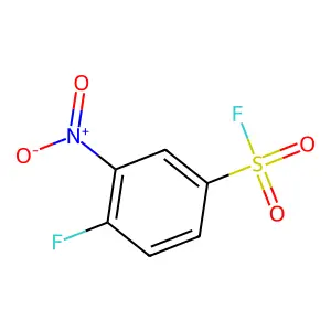 4-氟-3-硝基苯磺酰氟 structure