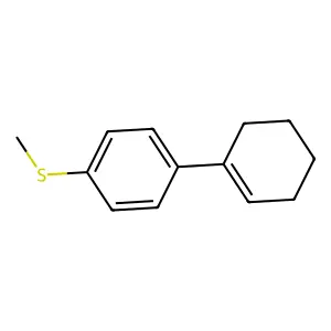 Methyl(2',3',4',5'-tetrahydro-[1,1'-biphenyl]-4-yl)sulfane structure