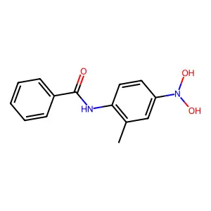 N-[4-(二羟基氨基)-2-甲基苯基]苯甲酰胺 structure