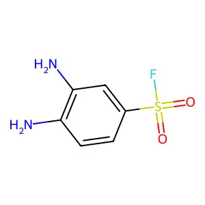 3,4-Diaminobenzenesulfonyl fluoride structure