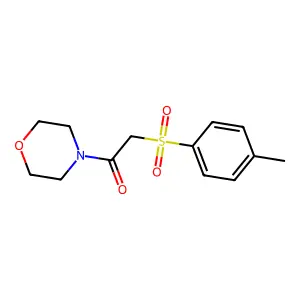 1-Morpholino-2-tosylethanone structure