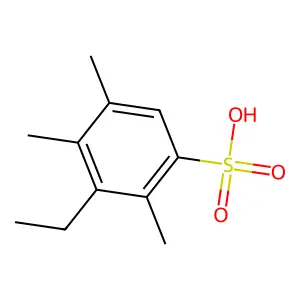 3-乙基-2,4,5-三甲基苯磺酸 structure