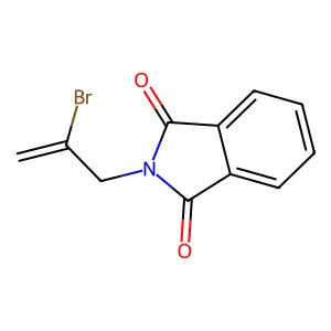 2-(2-Bromoallyl)isoindoline-1,3-dione structure