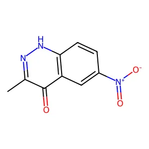 3-Methyl-6-nitrocinnolin-4(1h)-one structure