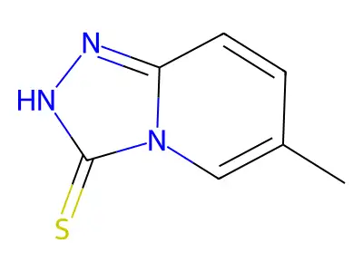 6-Methyl[1,2,4]triazolo[4,3-a]pyridine-3(2H)-thione structure