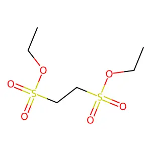 Diethyl ethane-1,2-disulfonate structure